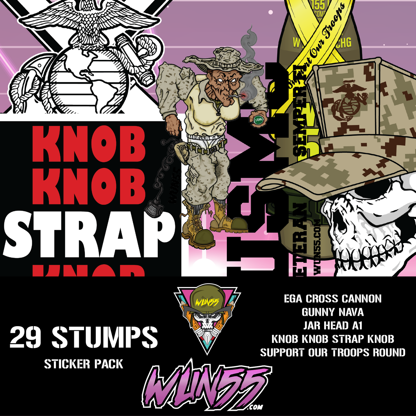 29 Stumps Sticker Pack