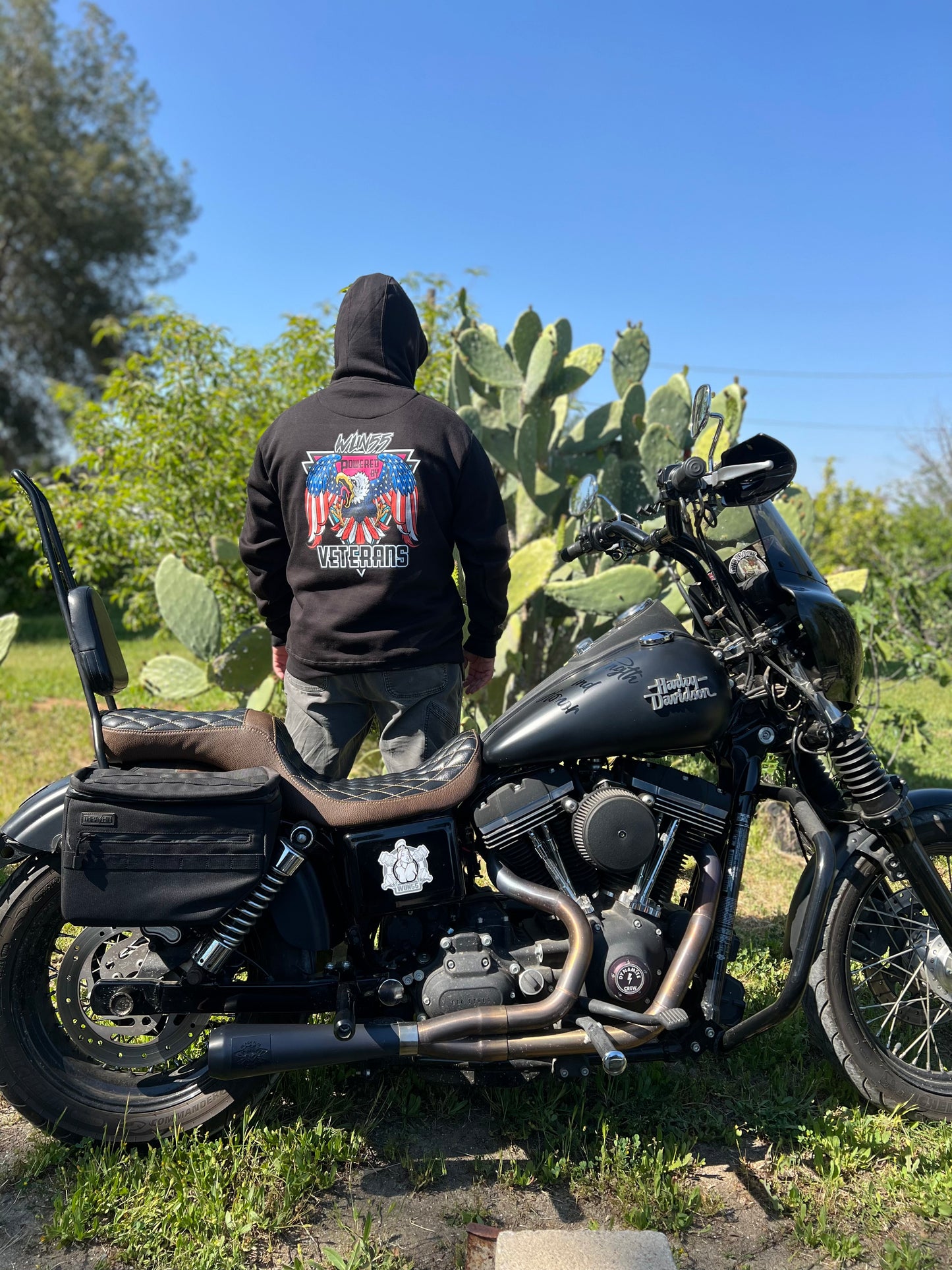 Wun55 Powered By Veterans Hoodie