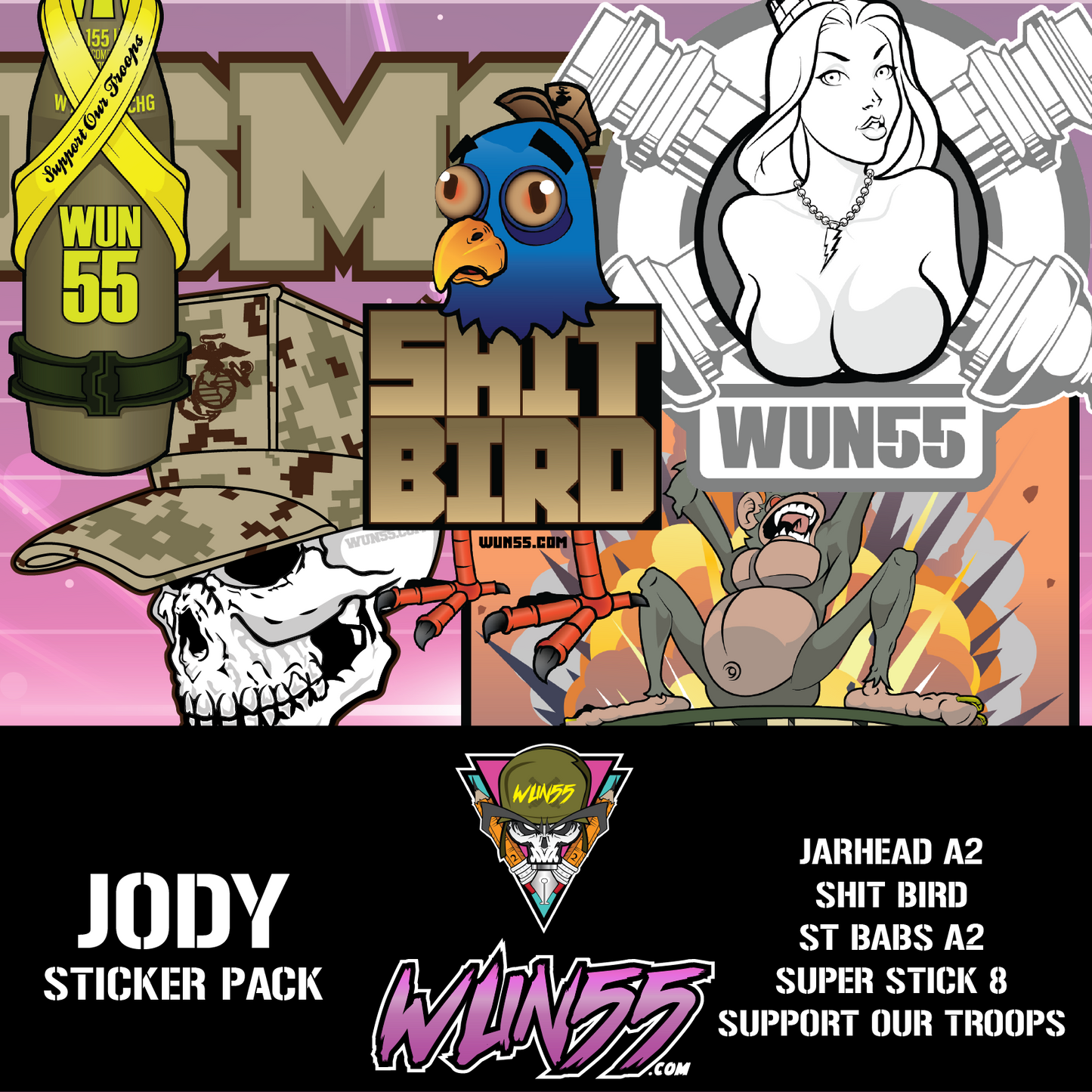 Jody Sticker Pack
