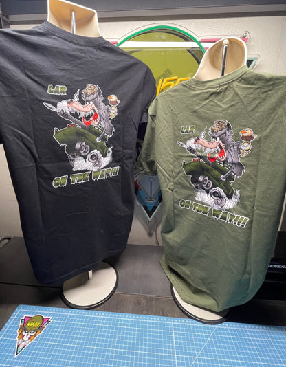 LAR Tribute  OD Green T-Shirt