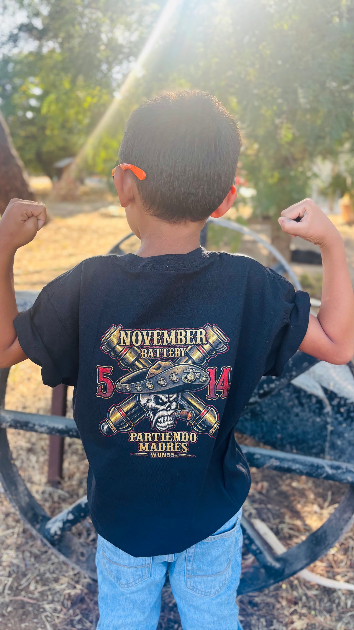 OIF 20 Year Anniversary "N Btry 5/14" Youth T-Shirt