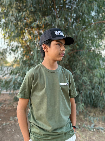 Marines With Attitude 250th Birthday Anniversary OD Green