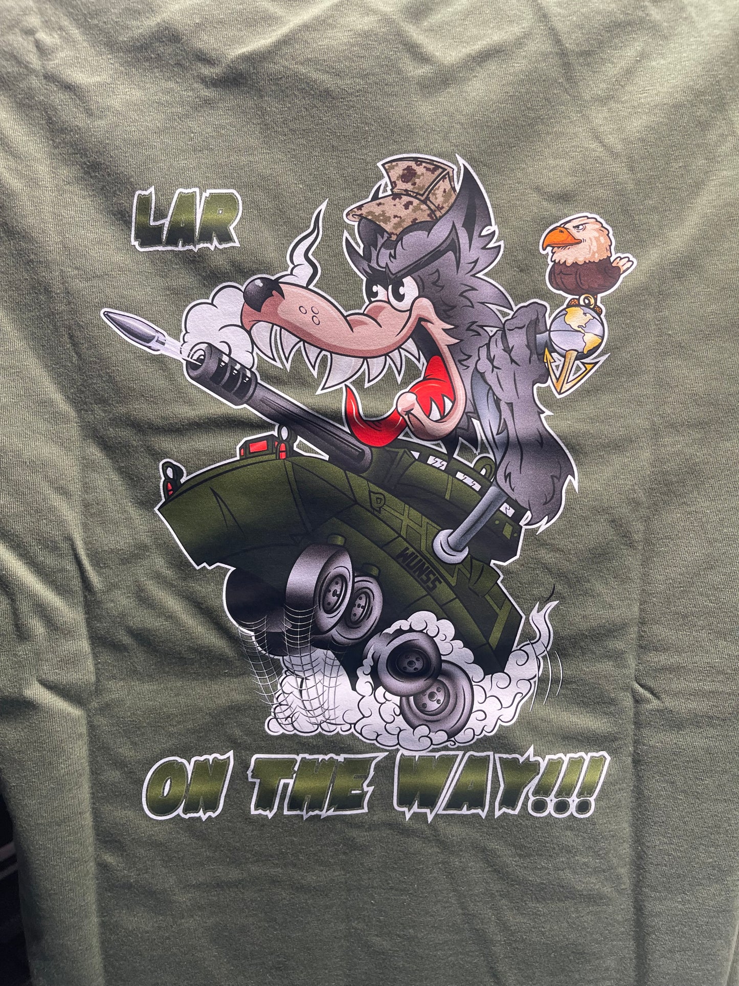 LAR Tribute  OD Green T-Shirt