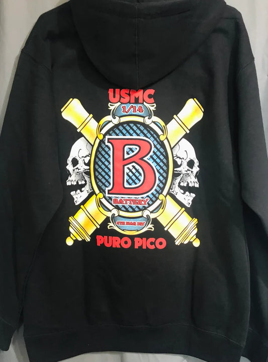 "B Btry 1/14" Unit Hoodie