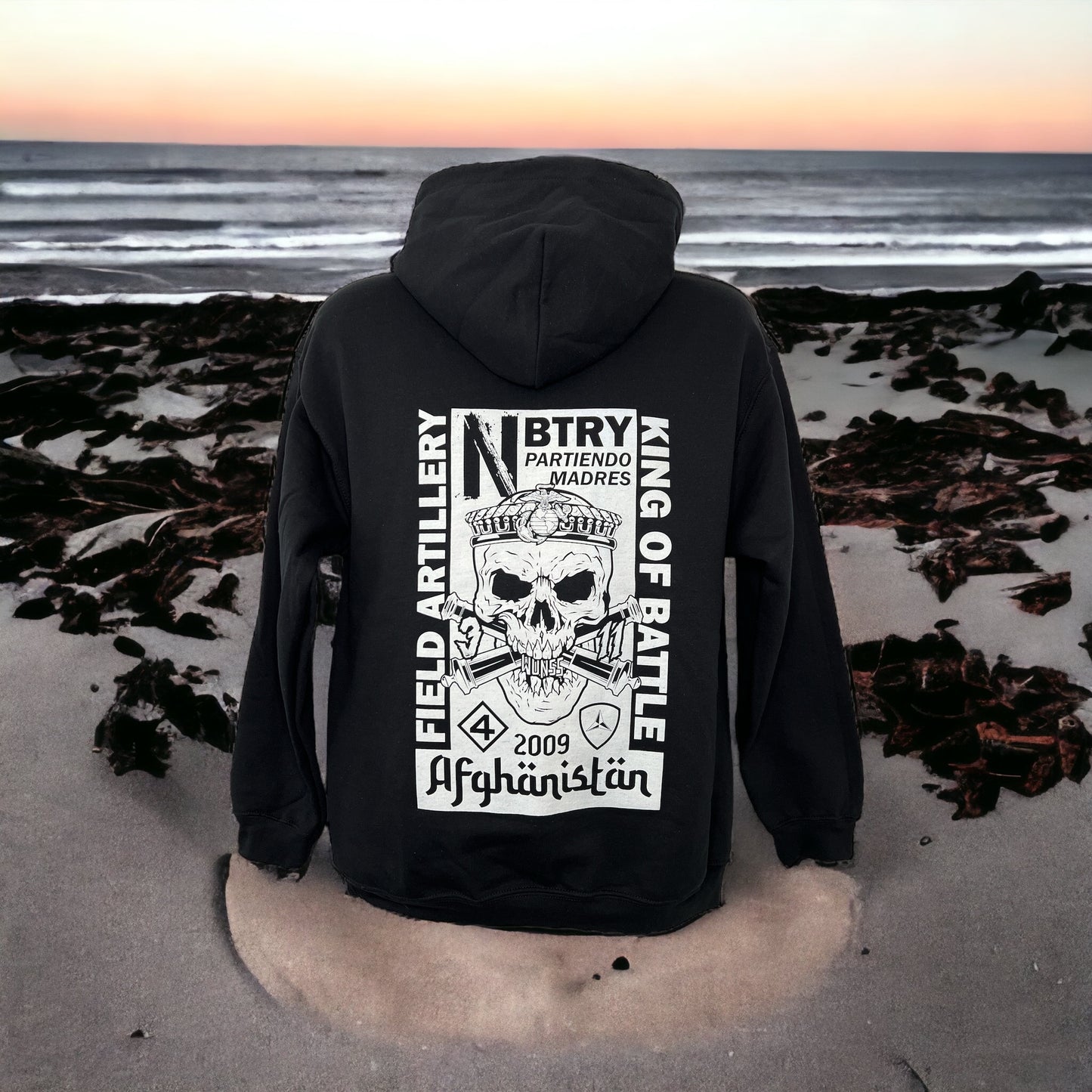 N Btry Afghanistan Tribute Hoodie