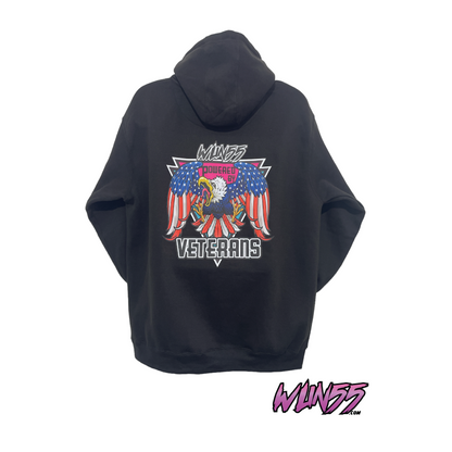 Wun55 Powered By Veterans Hoodie